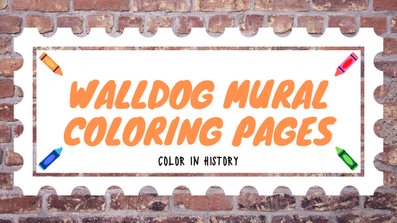 Walldog Mural Coloring Pages